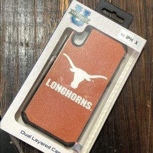 iPhone X Texas Longhorns case